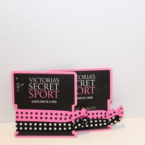 Victoria's Secret Hair Ties  2 on a Card Set of 2